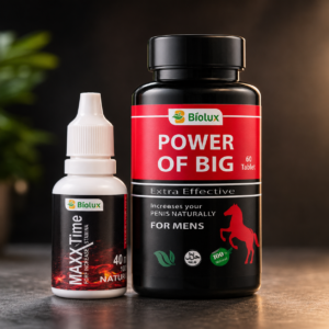 Power Of Big & Max Time Oil - Combo Package